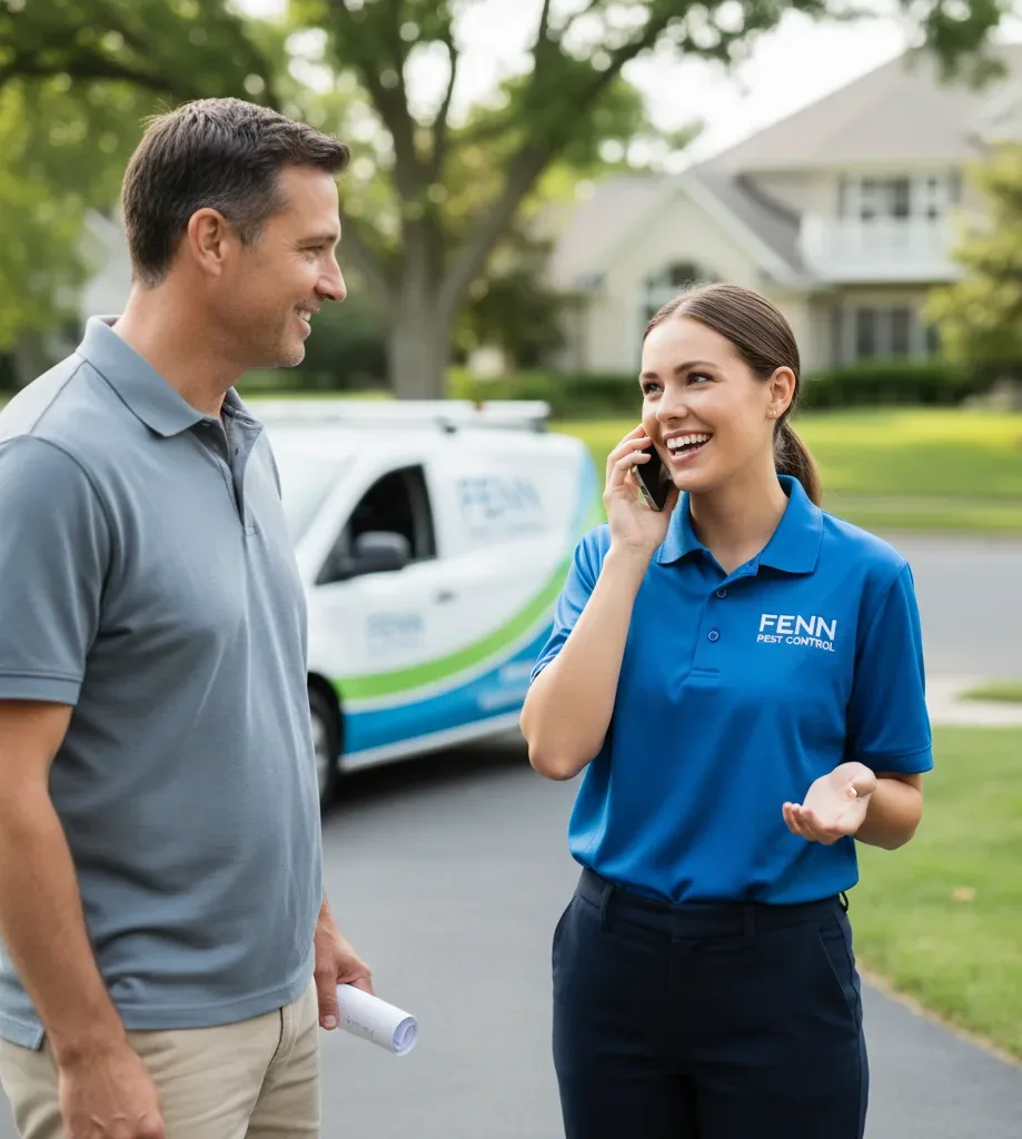 Fenn Pest Control customer support in Ivoryton